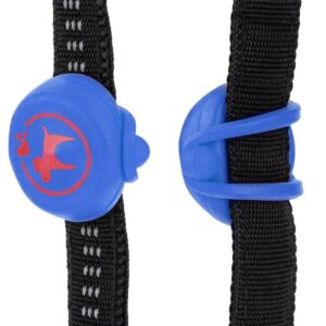 LED šviečiantis pakabukas silikoninis mėlynas - Image 4