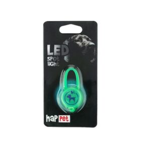 LED šviečiantis pakabukas silikoninis žalias