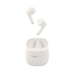 Musthavz True Wireless ausinės Lite, baltos spalvos