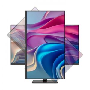 Monitorius MSI Modern MD272UPHG / 27" / UHD / IPS / 60Hz / 4ms (GtG) / KVM / juodos spalvos - adjustable stand - PD 98W - Image 2