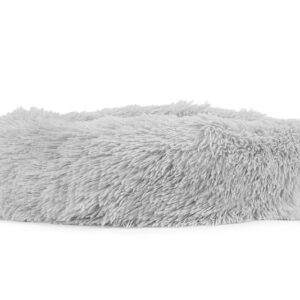 Minkštas pūkuotas guolis M 60cm pilkas - Image 3