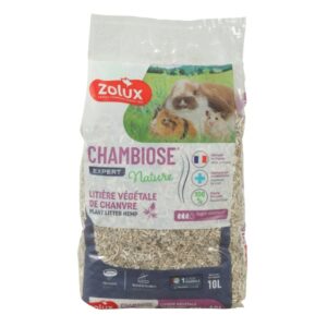 Zolux Natūralus Kanapių kraikas graužikams 10L