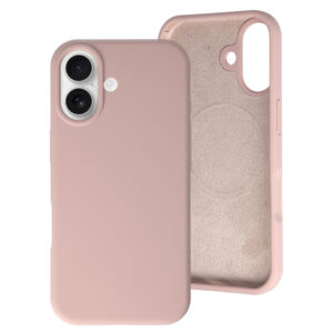 MagColor Pure dėklas skirtas Apple iPhone 17 powder rožinės spalvos
