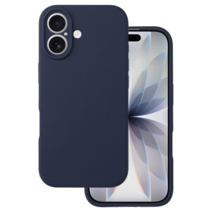 Silicone Lite dėklas skirtas Apple iPhone 17 Air mėlynos spalvos