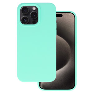 Silicone Lite dėklas skirtas Apple iPhone 17 Air mėtų spalvos
