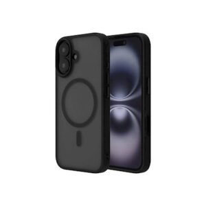 ScreenArmor MagAir Case Apsauginis MagSafe Dėklas Apple iPhone 16 juodos spalvos