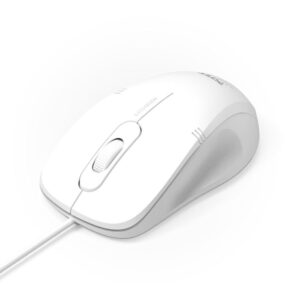 PORT CONNECT PRO LITE, optical USB-A mouse, 1000 DPI, White
