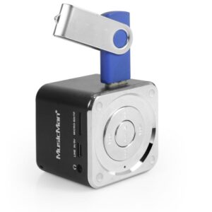 Technaxx Mini MusicMan, baterie 600 mAh, USB, black - Image 1