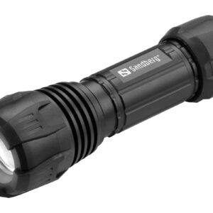 Sandberg Survivor Torch for AAA battery, Black