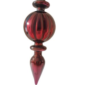 Eglutės žaisliukas Christmas Touch, 16 cm, stiklas