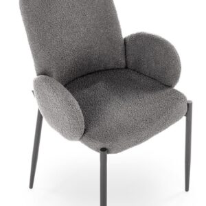 Valgomojo kėdė K477, pilka, 58 cm x 58 cm x 89 cm - Image 2