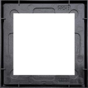 Vienvietis rėmelis LIREGUS MODERN, juodos matinės spalvos - Image 3