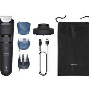 Barzdakirpė Philips 5000 BT5780/15, mėlyna/juoda