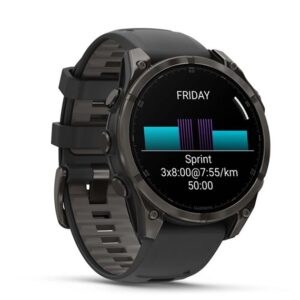 Išmanusis laikrodis Garmin Fenix 8 47MM AMOLED  juoda - Image 2