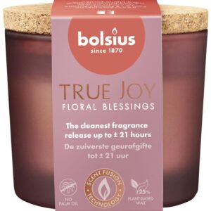 Žvakė, aromatinė Bolsius TRUE JOY Floral Blessings, 21 h