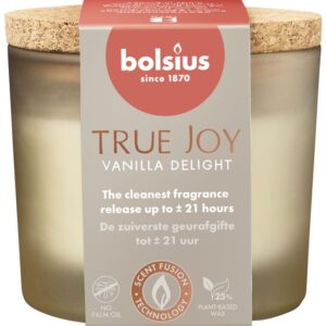 Žvakė, aromatinė Bolsius TRUE JOY Vanilla Delight, 21 h