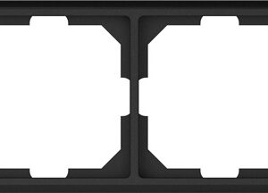 Keturvietis rėmelis VILMA ST150, mat. juodos spalvos