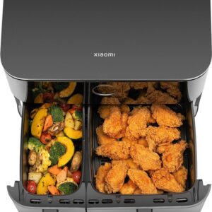 Karšto oro gruzdintuvė Xiaomi Dual Zone, juoda, 2700 W, 10 l - Image 2