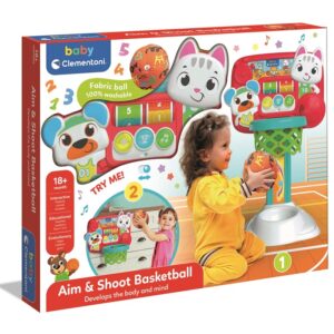Edukacinis žaislas Clementoni Aim&Shoot Basketball