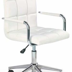 Vaikiška darbo kėdė Gonzo 2, 53 x 46 x 98 - 110 cm, balta