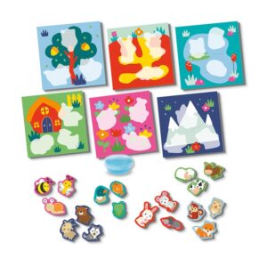 Kūrybos rinkinys SES Creative Sticking Animals 14401 - Image 2