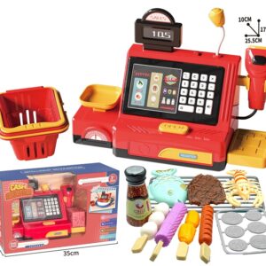 Žaislinės parduotuvės rinkinys, kasos aparatas 71022-91 - Image 2