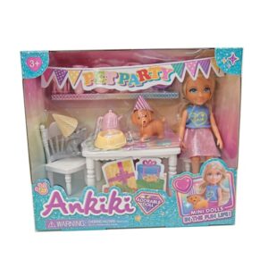 Lėlė Ankiki su šuneliu 606011, 13 cm