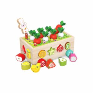 Edukacinis žaislas Carrot Harvest Orchard Car