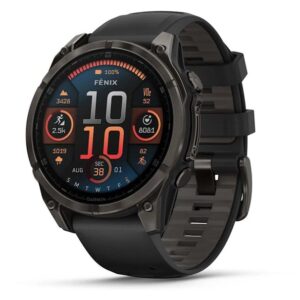 Išmanusis laikrodis Garmin Fenix 8 47MM AMOLED juoda