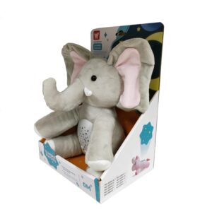 Pliušinis žaislas projektorius Elephant, 450K-A - Image 3