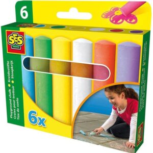Kreidelės SES Creative 02206, įvairių spalvų