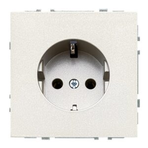 Kištukinis lizdas LIREGUS MODERN, su įž., šampano sp.