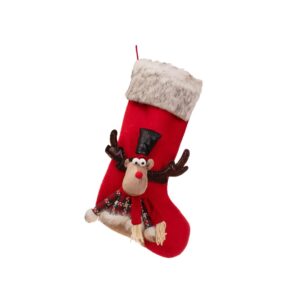 Kalėdinė kojinė ELNIAS CHRISTMAS TOUCH, 50 cm