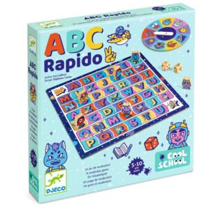 Žaidimas Djeco Cool school ABC rapido DJ08583 - Image 1
