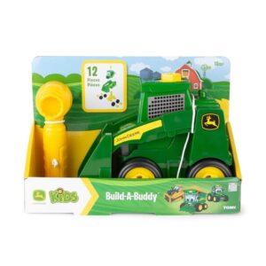 Žaislinis automobilis John Deere Kids Build A Buddy, žalia