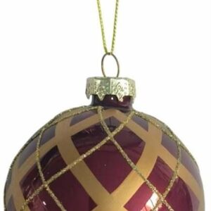 Eglutės žaisliukas Christmas Touch, 8 cm, stiklas