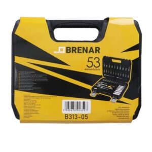 Galvučių komplektas Brenar B313-05, 53 vnt. - Image 3