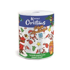 Popierinis rankšluostis Kartika Christmas Edition, 3 sl - Image 2