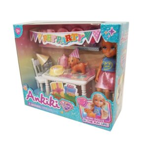 Lėlė Ankiki su šuneliu 606011, 13 cm - Image 2