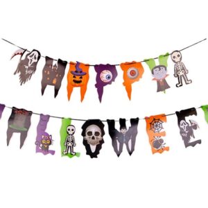 Dekoracija Happy HALLOWEEN 746819, 2500 mm, popierius