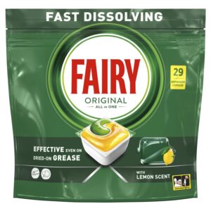 Kapsulės indaplovei FAIRY ALLINONE LEMON 29VNT