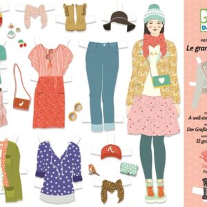 Popierinių figūrų gaminimo rinkinys Djeco Wardrobe - Image 3