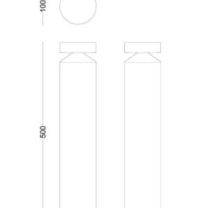 LED šviestuvas PHILIPS LAVEN 929003362601, 6 W, IP44, juodas - Image 3