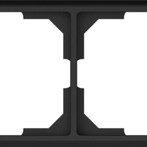 Dvivietis rėmelis VILMA ST150, mat. juodos spalvos