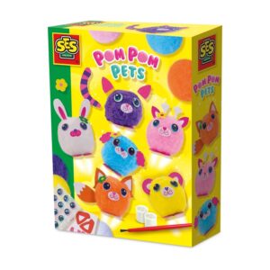 Kūrybos rinkinys SES Creative Pom Pom Pets 14789