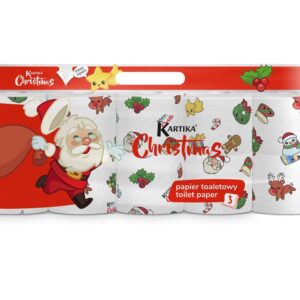 Tualetinis popierius Kartika Christmas Edition, 3 sl - Image 1