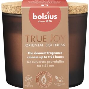 Žvakė, aromatinė Bolsius TRUE JOY Oriental Softness, 21 h