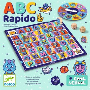 Žaidimas Djeco Cool school ABC rapido DJ08583 - Image 2
