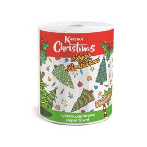 Popierinis rankšluostis Kartika Christmas Edition, 3 sl - Image 1