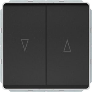 Žaliuzių jungiklis VILMA ST150, mat. juodos spalvos